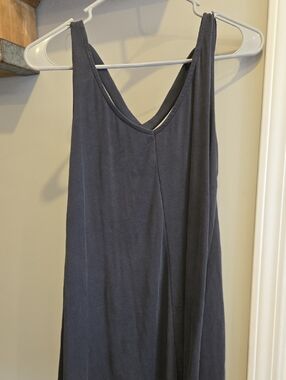 Altar'd State Dark Grey Ribbed Top - XL